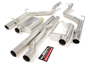 JBA Cat-Back Exhaust System 15-up Dodge Challenger SRT - Click Image to Close